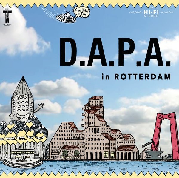 Geluidshouwerij/How To Get Rich In Rotterdam - D.A.P.A. / Oefening Kunstbaardt In Rotterdam (LP) - Joco Records