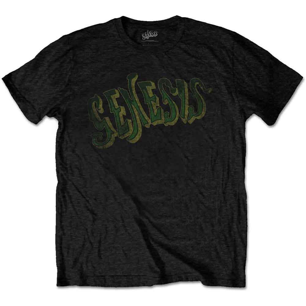 Genesis - Vintage Logo - Green (T-Shirt) - Joco Records