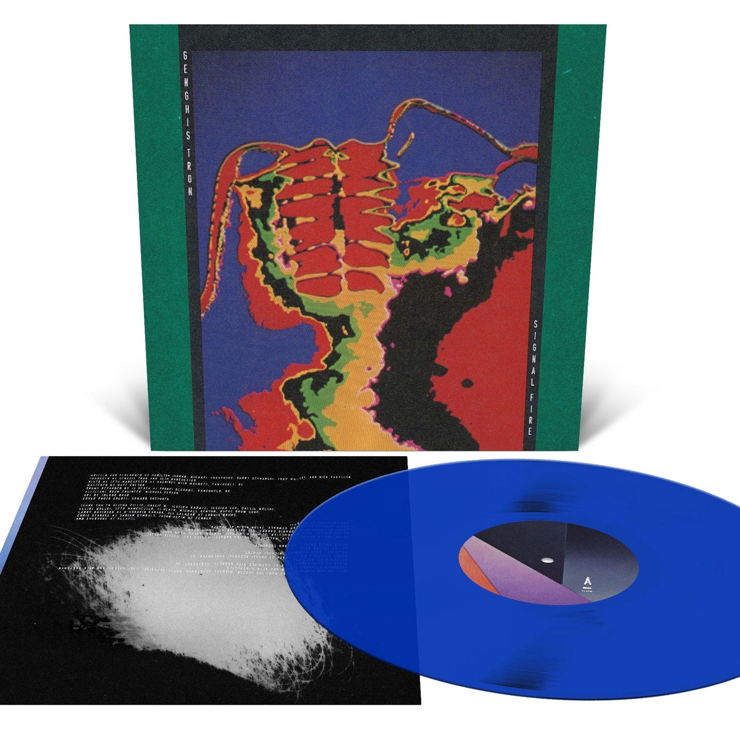 Genghis Tron - Signal Fire (Royal Blue Vinyl) (LP) - Joco Records