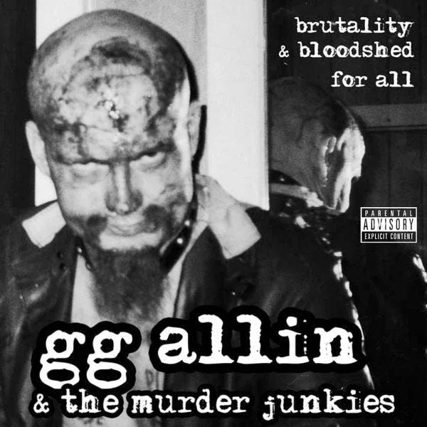 Gg & The Murder Junkies Allin - Brutality And Bloodshed For All (Clear Orange Vinyl) (LP) - Joco Records