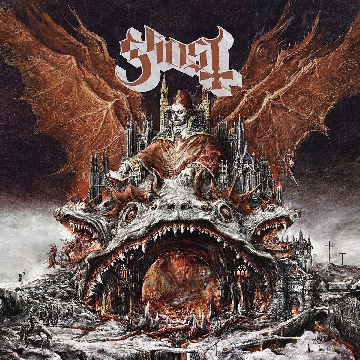 Ghost - Prequelle (Transparent Orange & Black Smoke Vinyl) (Vinyl Box Set) - Joco Records