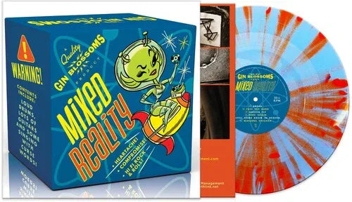 Gin Blossoms - Mixed Reality - Blue Orange Splatter (LP)