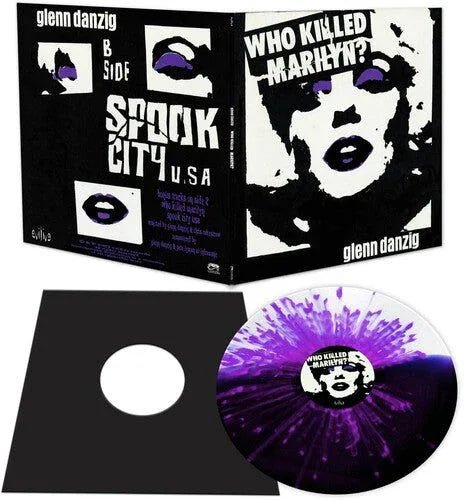 Glenn Danzig - Who Killed Marilyn? (Purple, Black & White Splatter Vinyl) (12-Inch Vinyl) - Joco Records