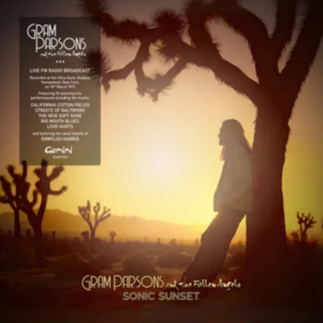 Gram Parsons & The Fallen Angels - Sonic Sunset - Live FM Radio Broadcast (Limited Edition, Cream Color Vinyl) (Import)