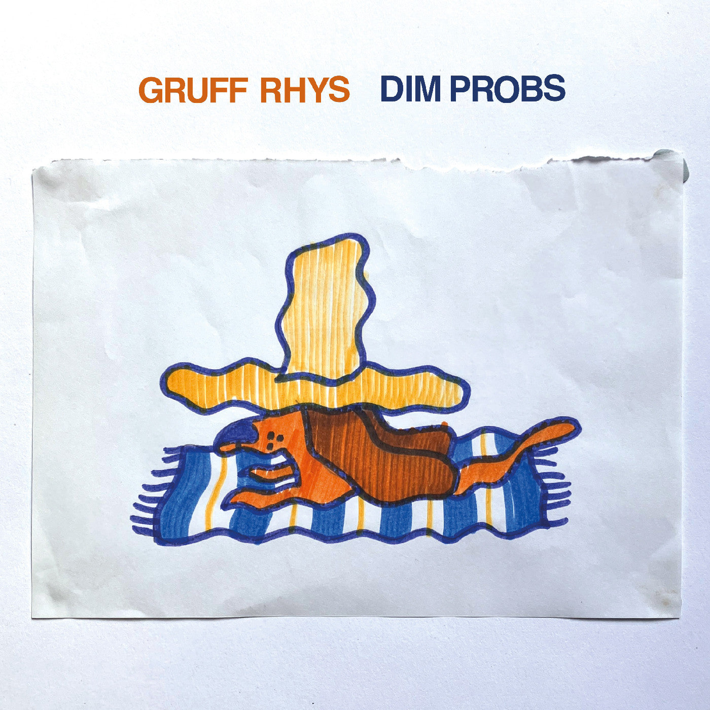 Gruff Rhys - Dim Probs (Indie Exclusive Orange Vinyl)