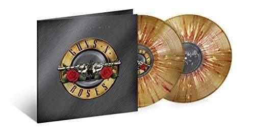 Guns N' Roses - Greatest Hits (Limited) (Gold Vinyl, Red + White Splatter Vinyl) (Limited Edition Import, Gold Vinyl, Red Vinyl, White Vinyl) (2 LP) - Joco Records