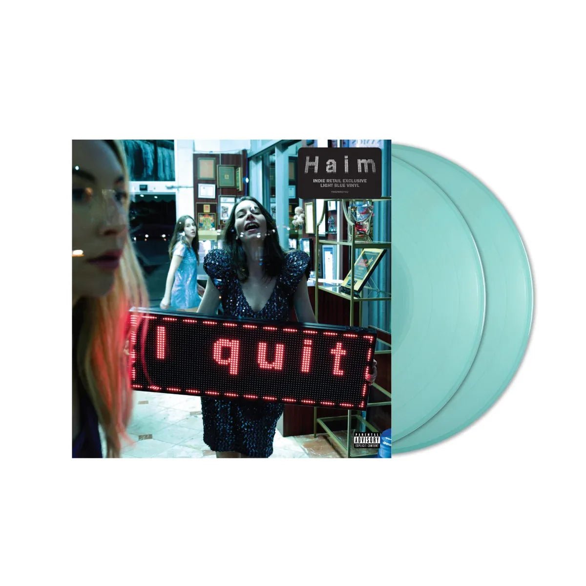 Haim - "I Quit" (Indie Exclusive, Translucent Blue Vinyl) (2 LP) - Joco Records