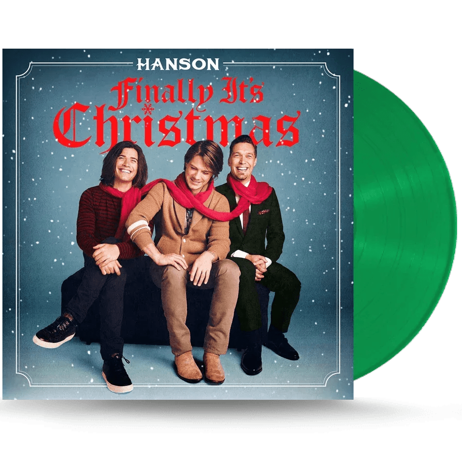 Hanson - Finally It's Christmas (Limited Edition, Green Vinyl) (LP) - Joco Records