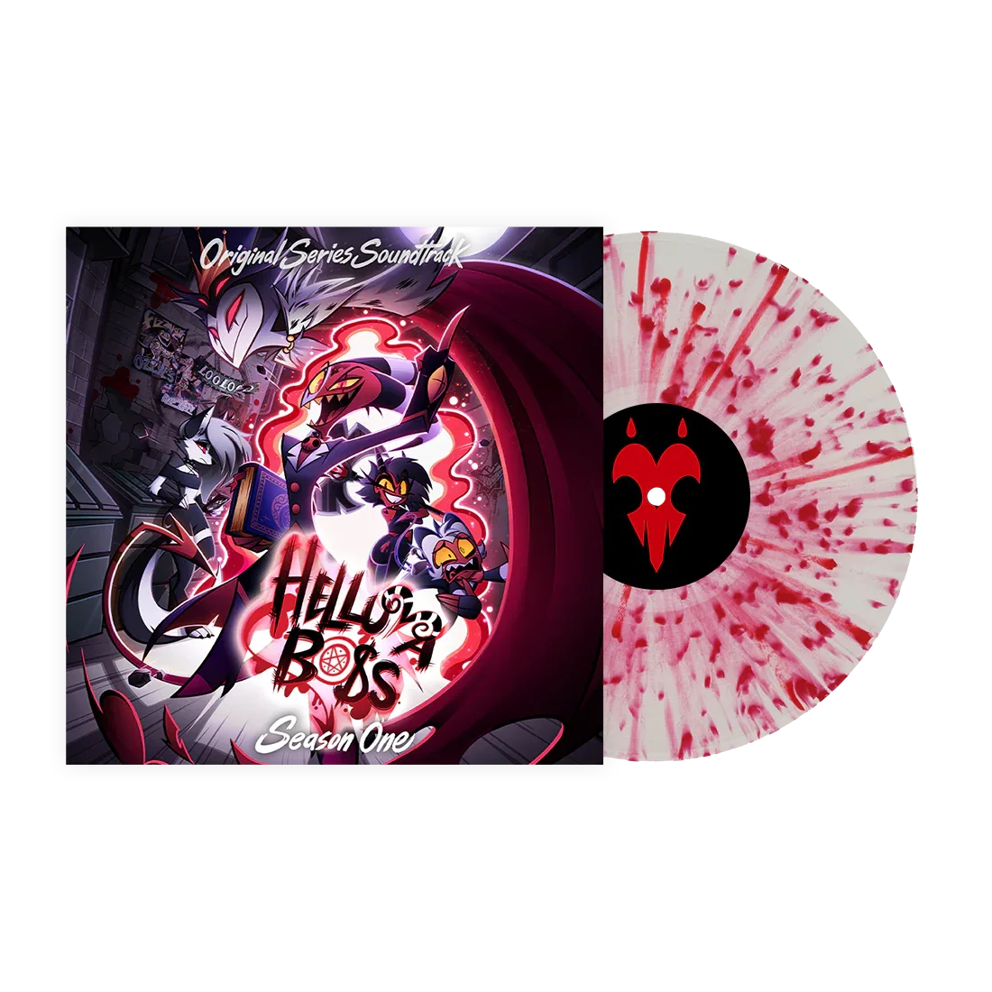 Helluva Boss - Helluva Boss: Season 1 (Original Soundtrack) (Standard Blood Splatter Vinyl)