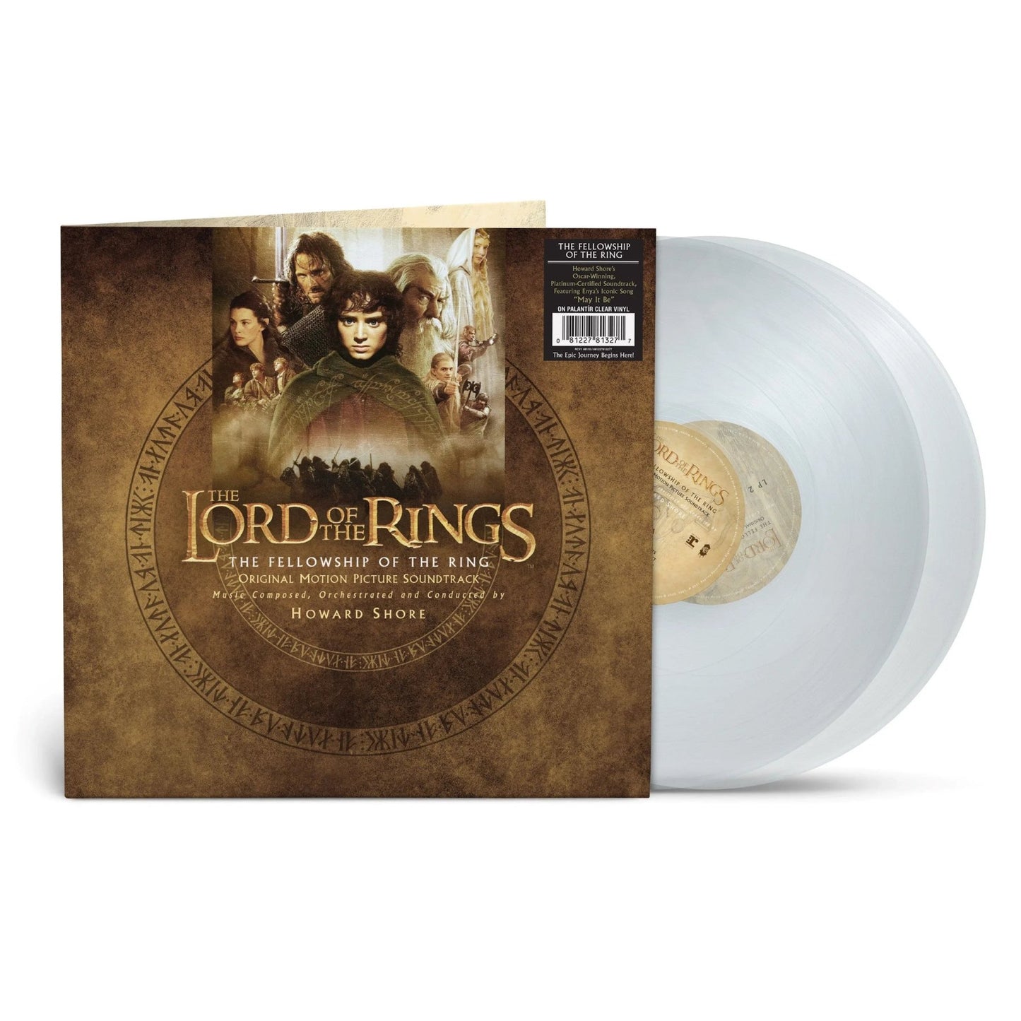 Howard Shore - Fellowship of the Ring (Indie Exclusive, Palantir Clear) (2 LP) - Joco Records