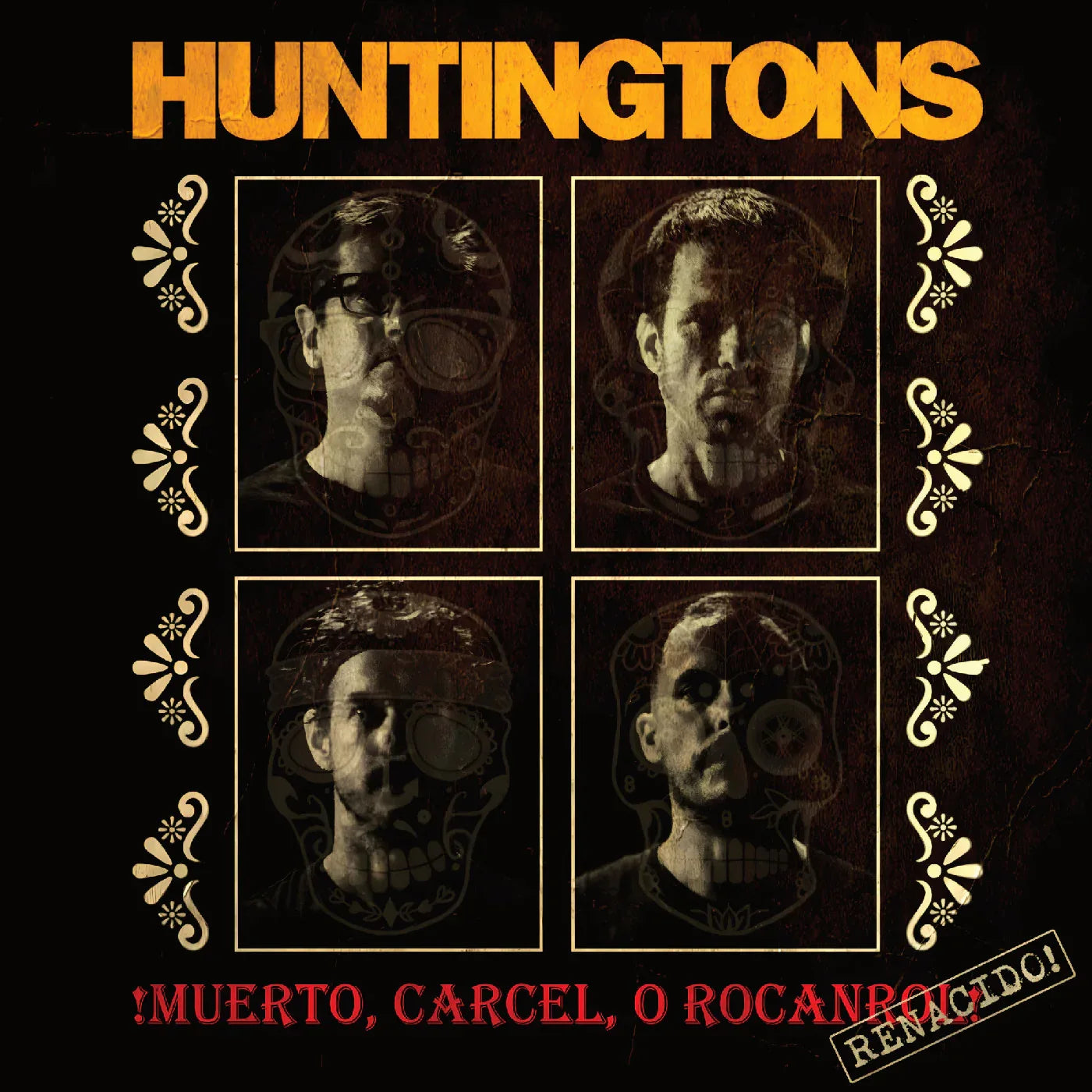 Huntingtons - Muerto, Carcel, O Rocanrol Renacido (White Vinyl)
