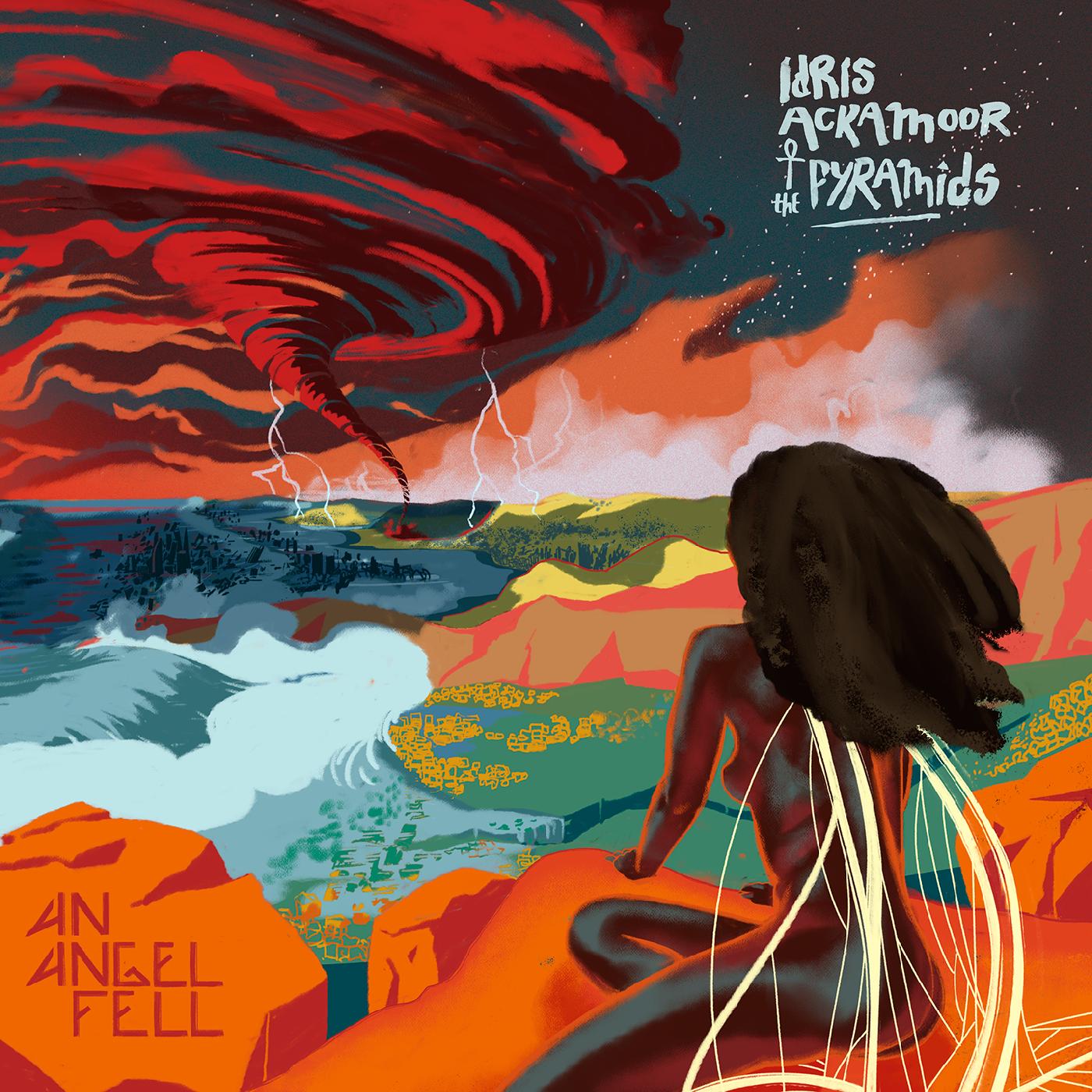 Idris & The Pyramids Ackamoor - An Angel Fell (2 LP) - Joco Records