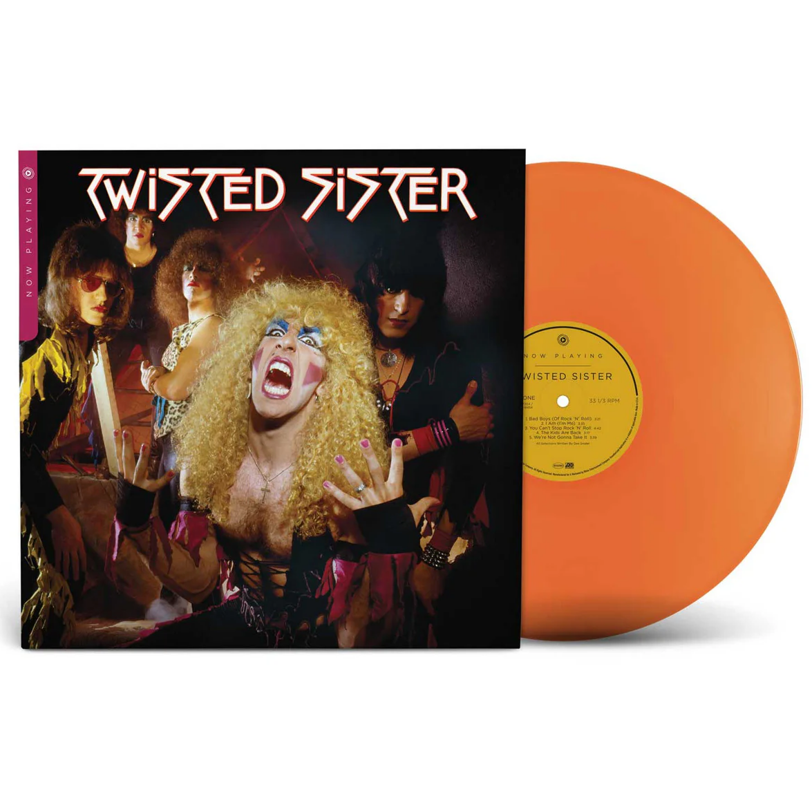 Twisted Sister - Now Playing (Limited Edition, Orange Crush Vinyl) (LP)