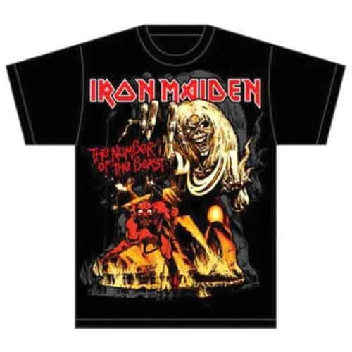 Iron Maiden - Number Of The Beast Graphic (T-Shirt) - Joco Records
