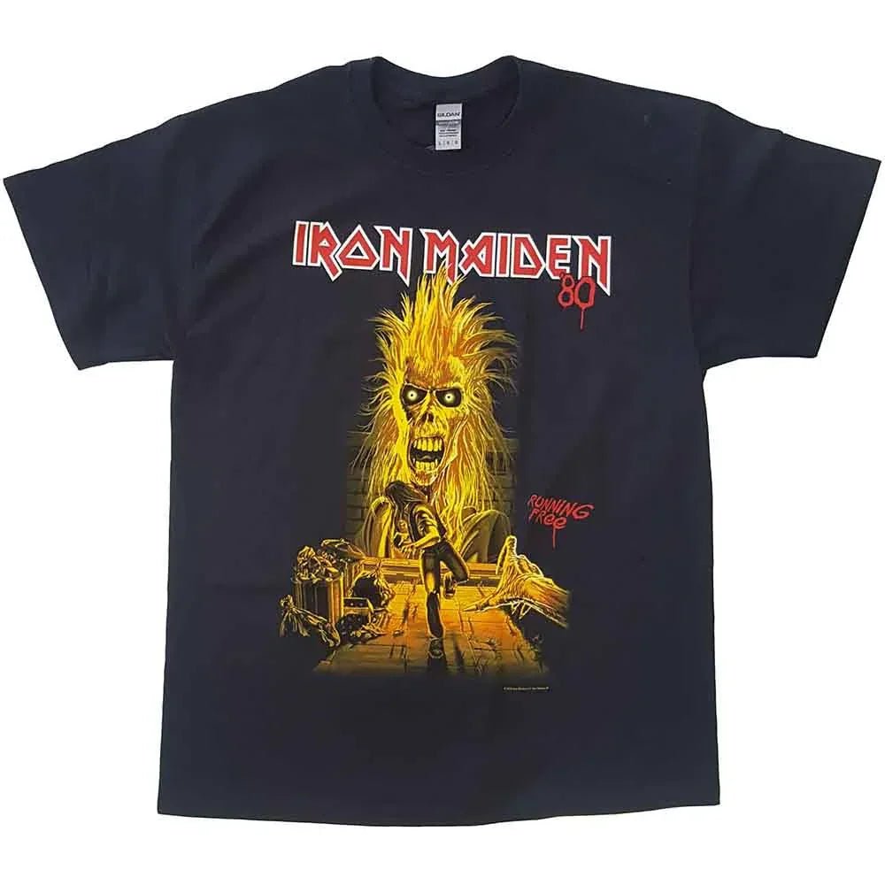 Iron Maiden - Running Free (T-Shirt) - Joco Records