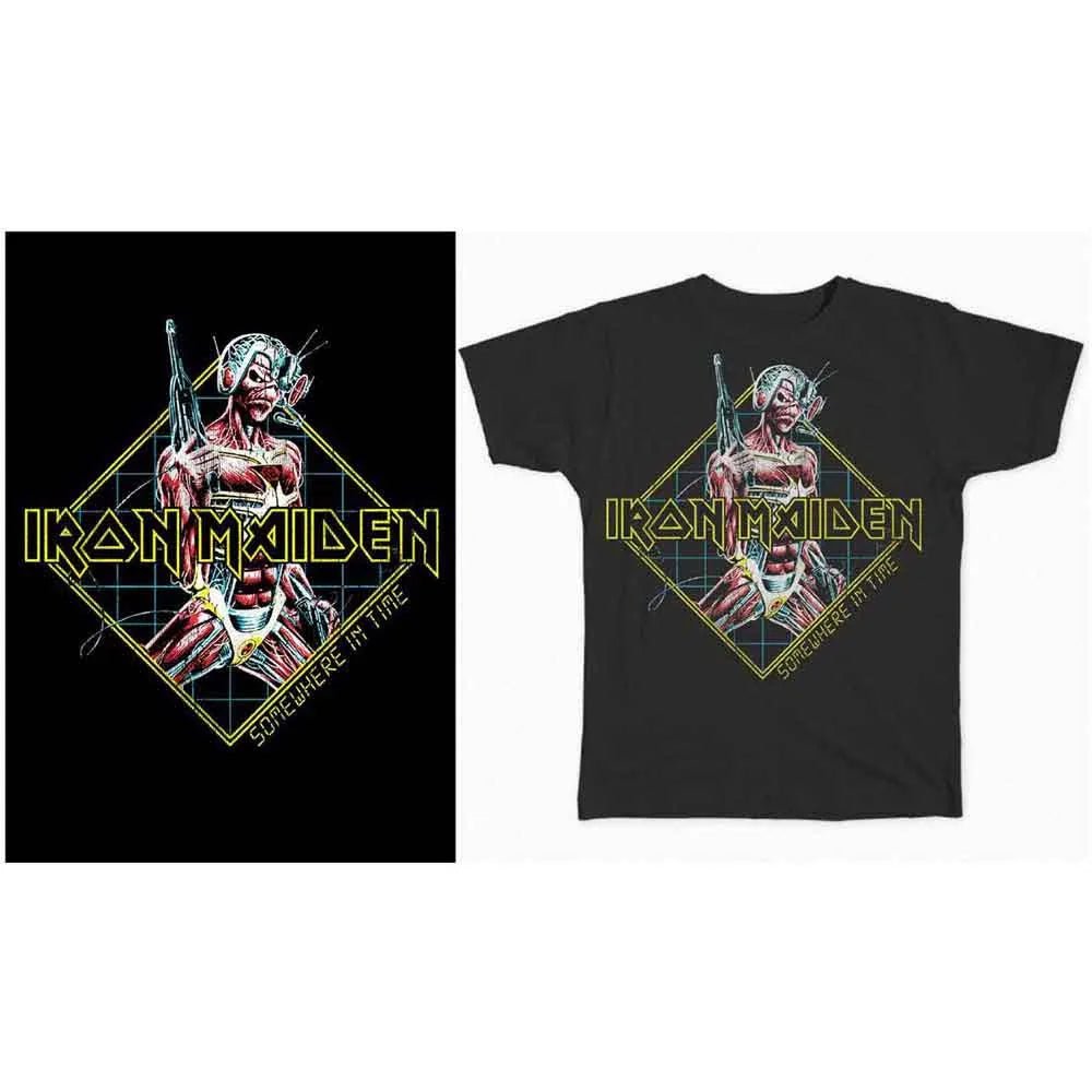 Iron Maiden - Somewhere In Time Diamond (T-Shirt) - Joco Records