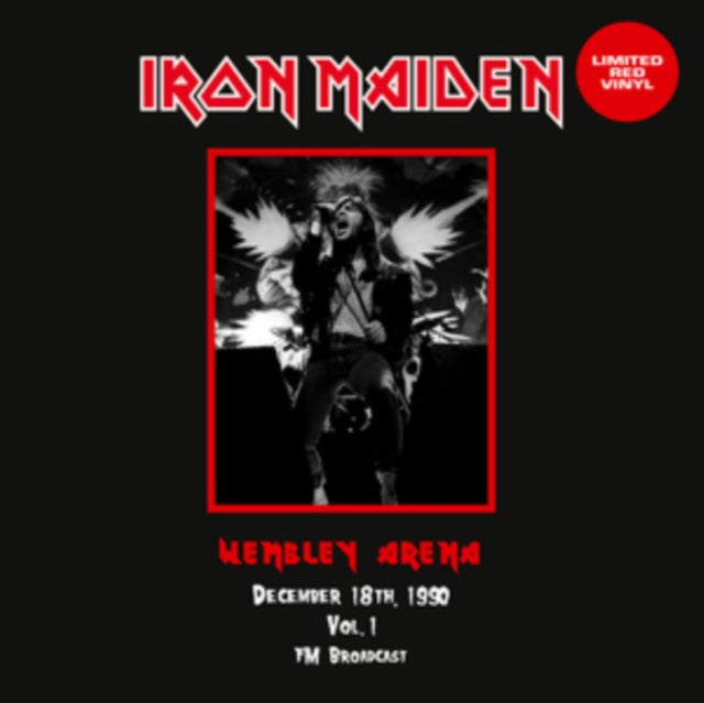Iron Maiden - Wembley Arena: December 18th,1990, Vol. 1 (Broadcast Import, Red Vinyl) (LP)