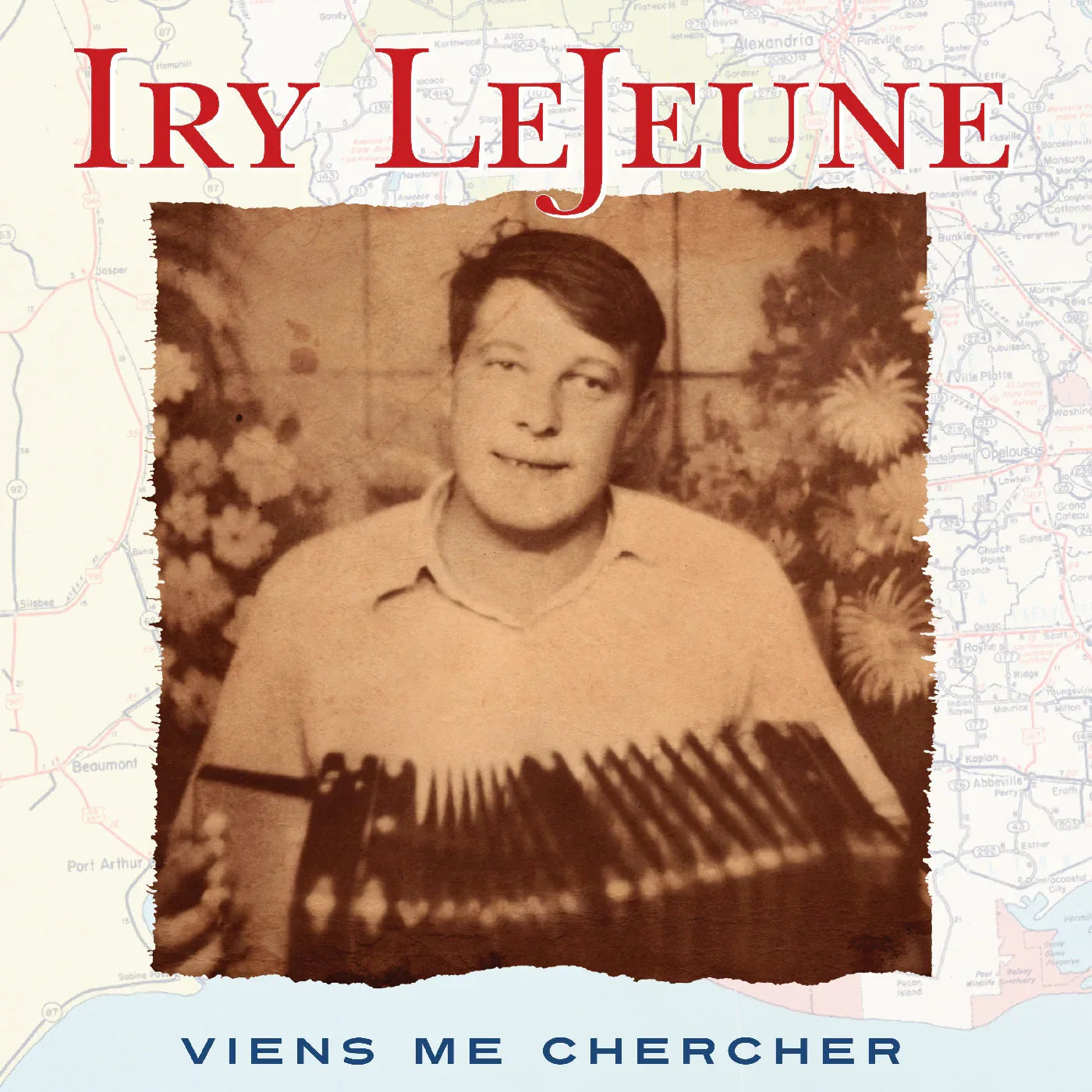 Iry Lejeune - Viens Me Chercher (Opaque Sky Blue And Opaque Red Vinyl)