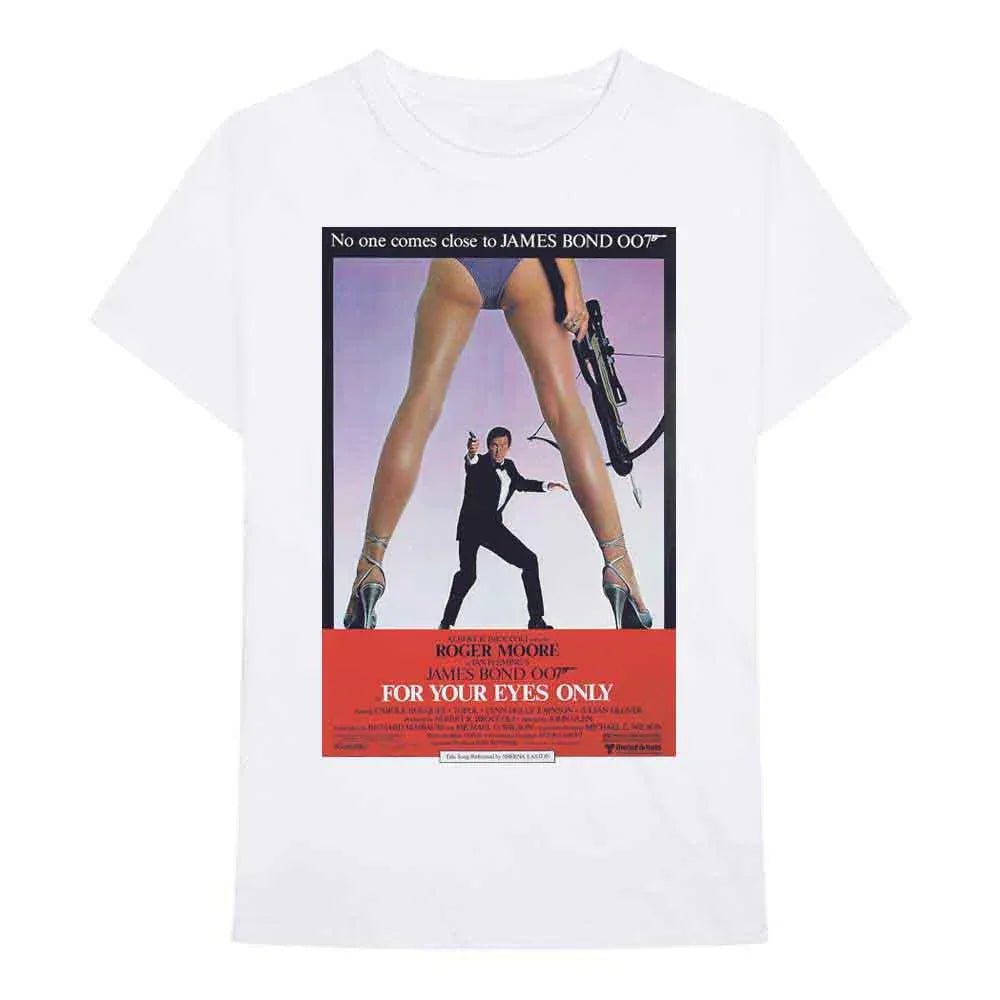 James Bond 007 - For Your Eyes Poster (T-Shirt) - Joco Records