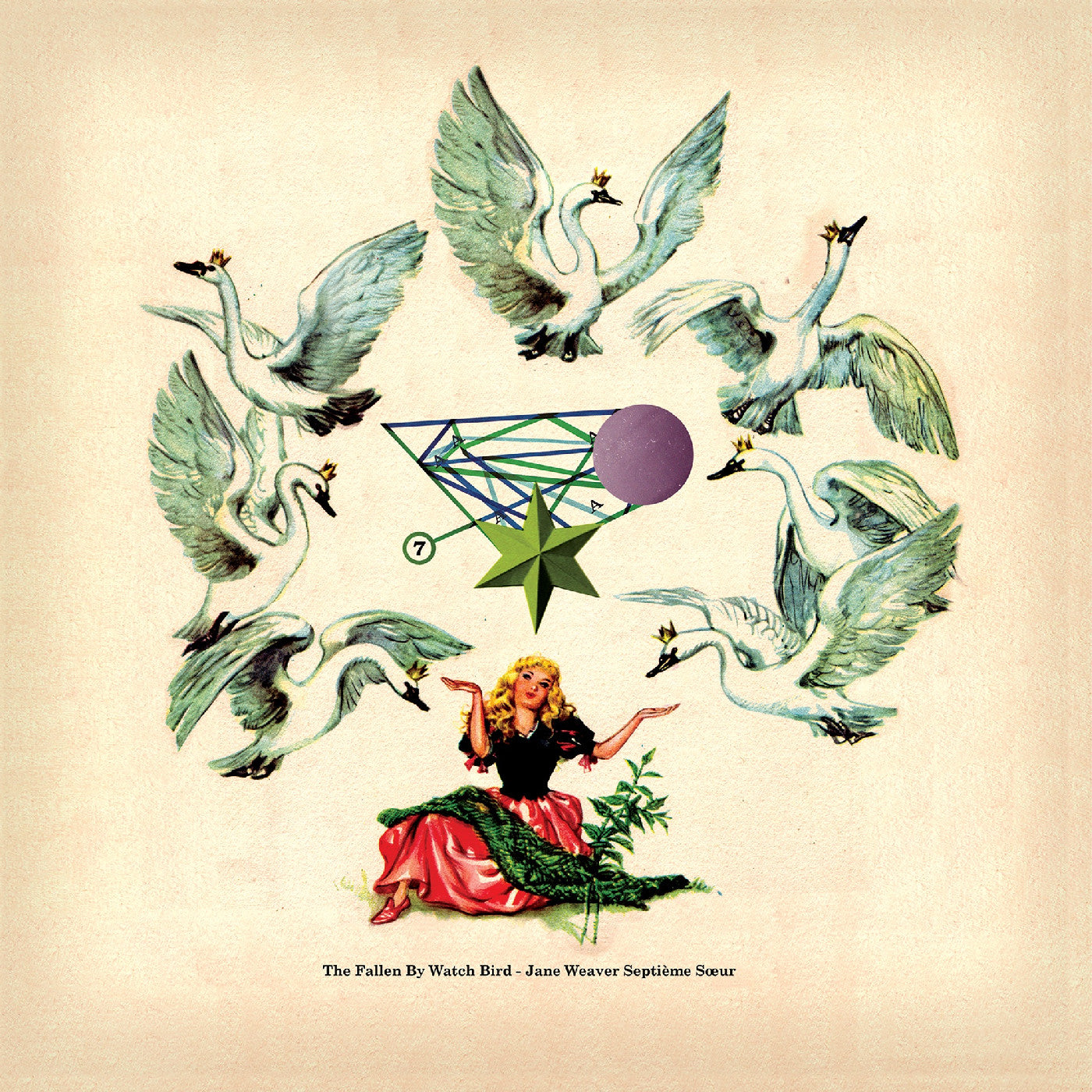 Jane Weaver - The Fallen By Watch Bird (Expanded Edition) (Marine & Cream Vinyl)