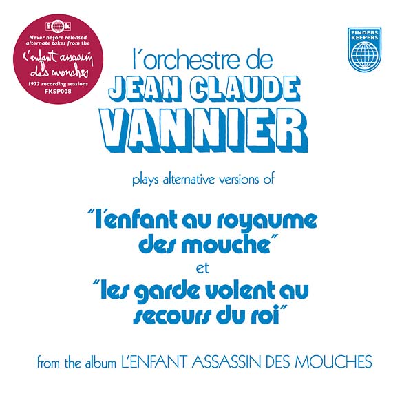Jean - Claude Vannier - L'enfant Assassin Des Mouches Alternate Takes (7 - Inch Single) - Joco Records