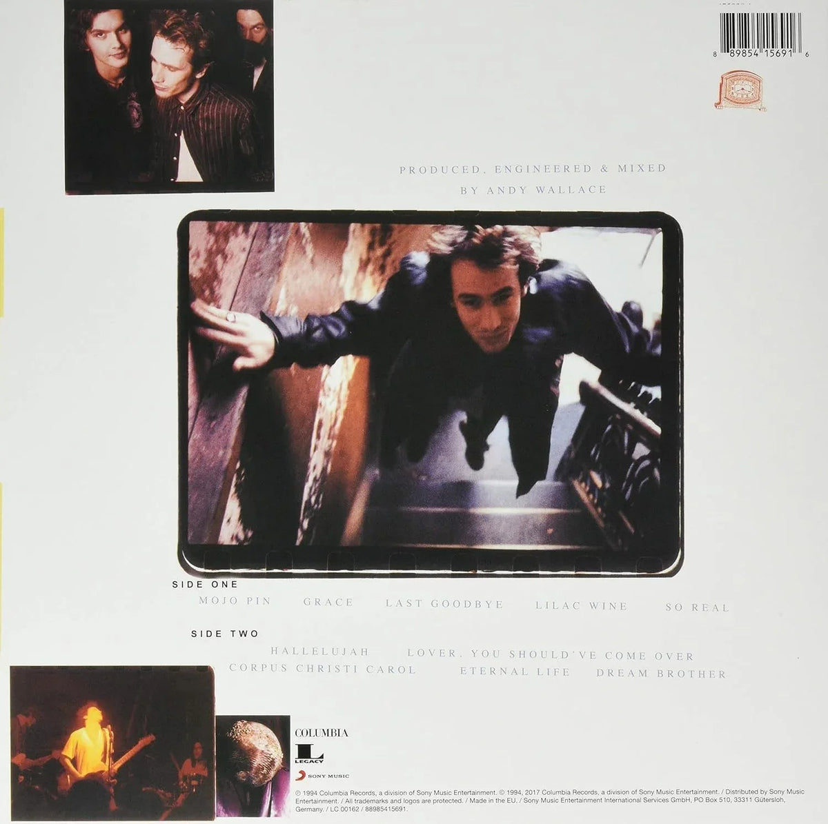 Jeff Buckley - Grace (Limited Edition, Gold Vinyl) (LP) - Joco Records
