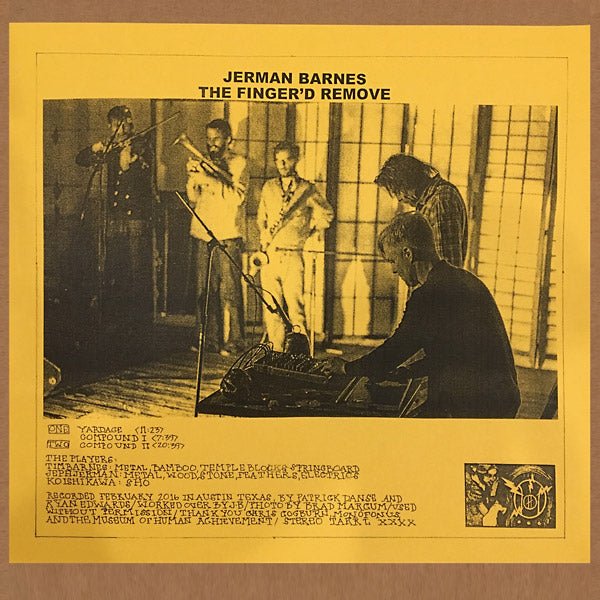 Jerman Barnes - The Finger'd Remove (LP) - Joco Records