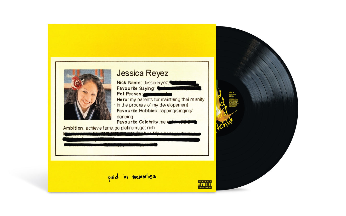 Jessie Reyez - Paid In Memories (Black LP)