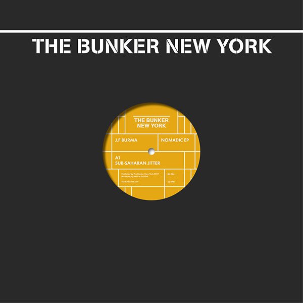 J.F. Burma - Nomadic EP (12 - Inch Vinyl EP) - Joco Records