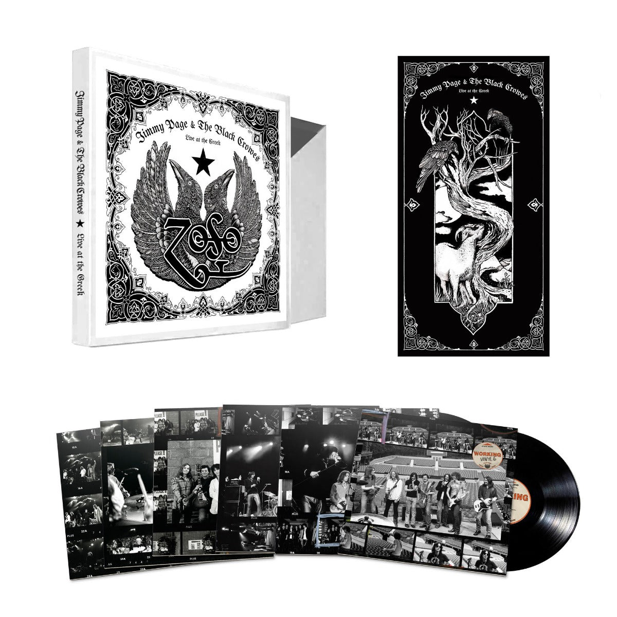 Jimmy Page & The Black Crowes - Live At The Greek (6 LP BOX SET)