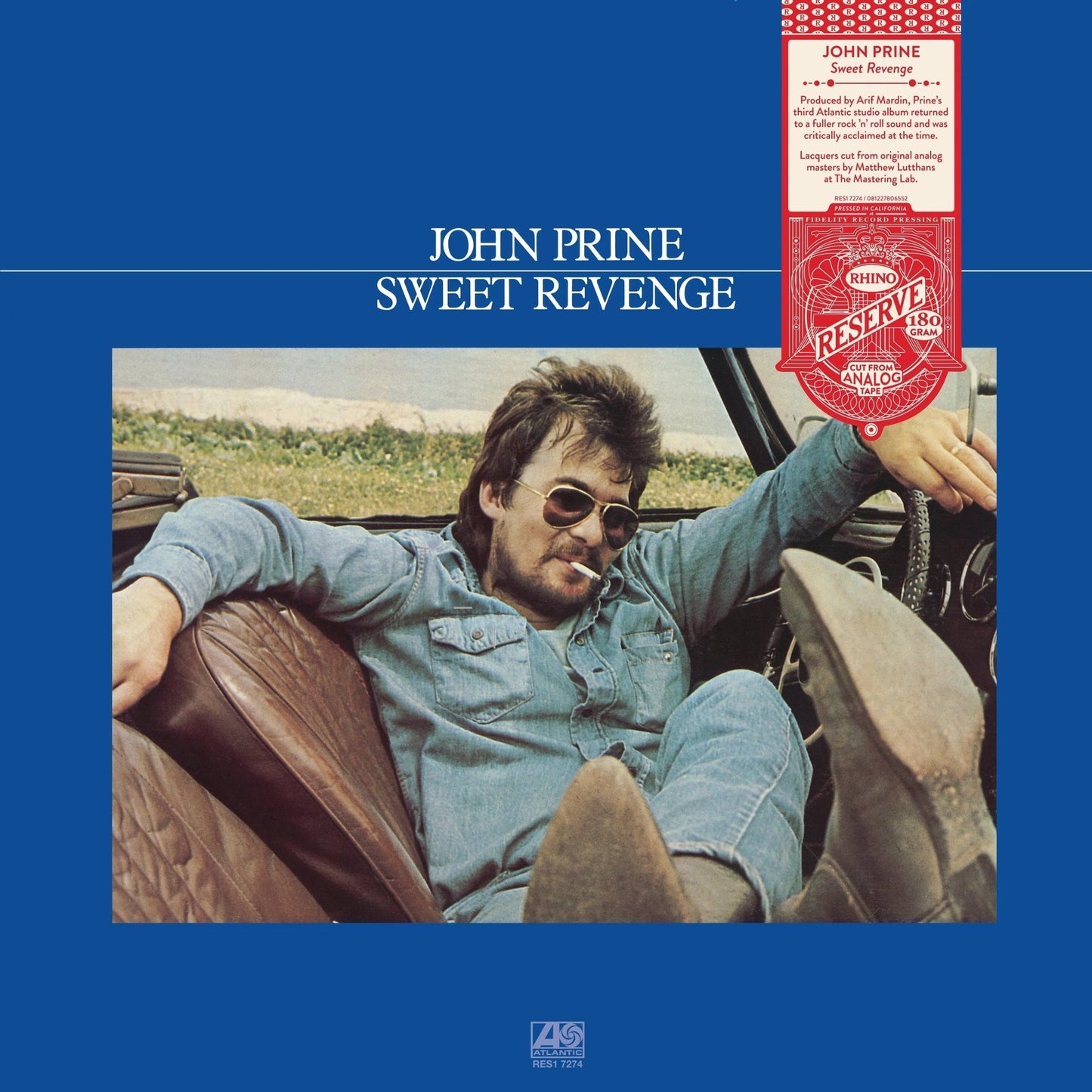 John Prine - Sweet Revenge (Limited Edition, Audiophile, 180 Gram Vinyl, Brick & Mortar Exclusive) - Joco Records