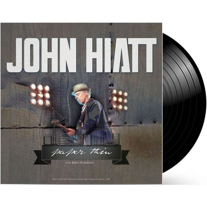John Hiatt - Paper Thin (Live Radio Broadcast Recordings) (LP)