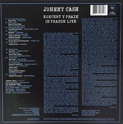 Johnny Cash - Koncert v Praze In Prague: Live (LP) - Joco Records