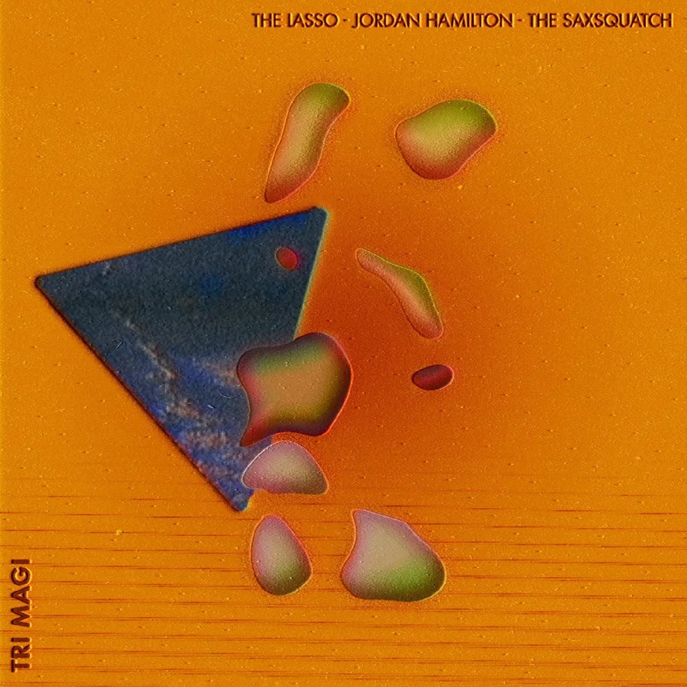 Jordan Hamilton The Lasso - Tri-Magi (White & Orange Twister Vinyl) (LP) - Joco Records
