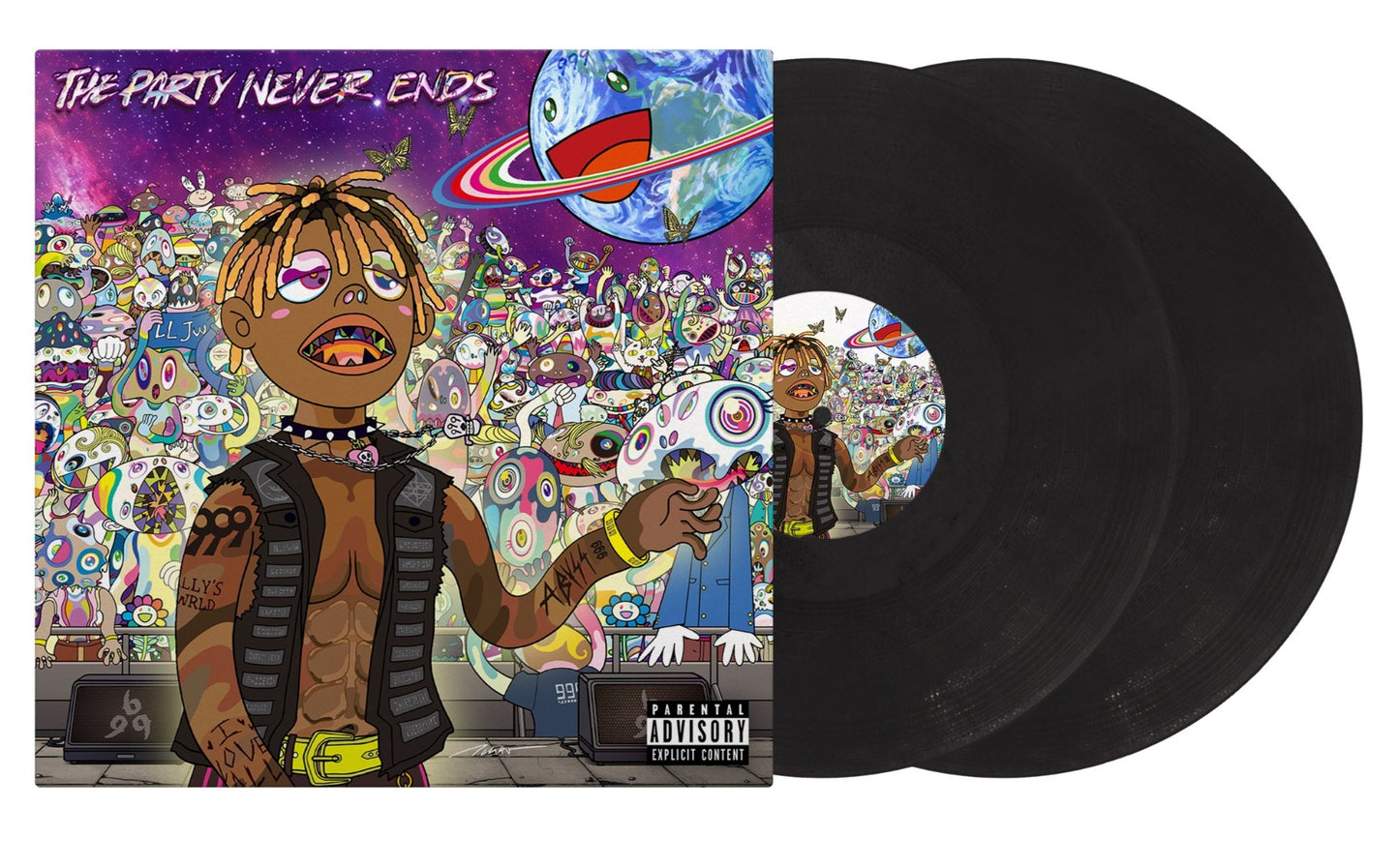 Juice Wrld - The Party Never Ends (Limited Edition, Coal Vinyl) (2 LP)