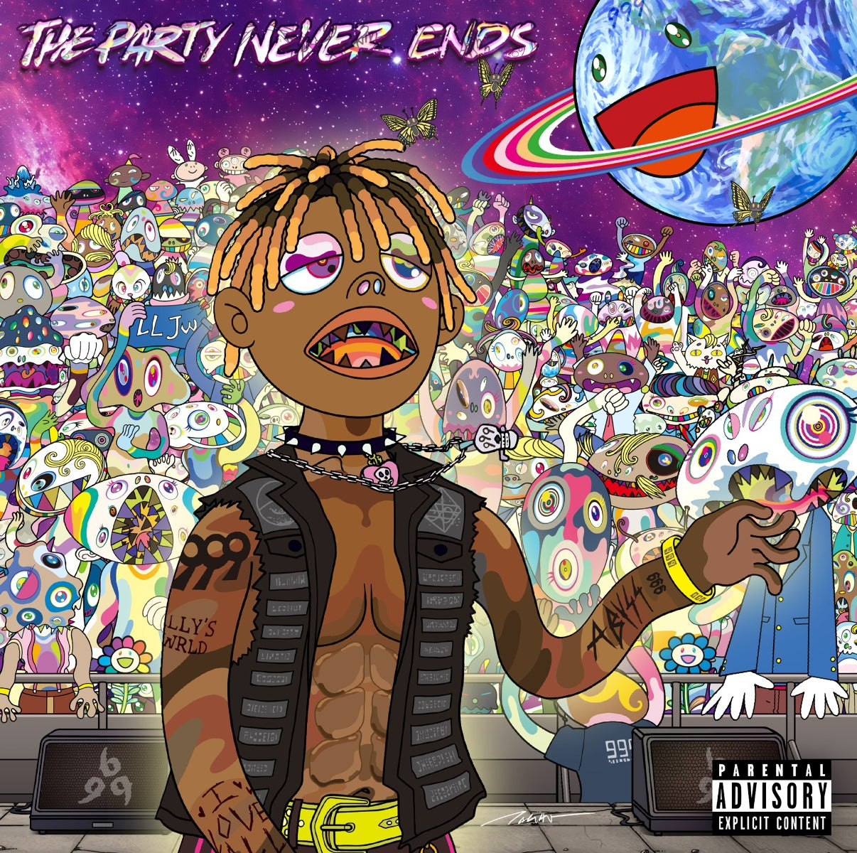 Juice Wrld - The Party Never Ends (Indie Exclusive, Silver Color Vinyl) (2 LP)