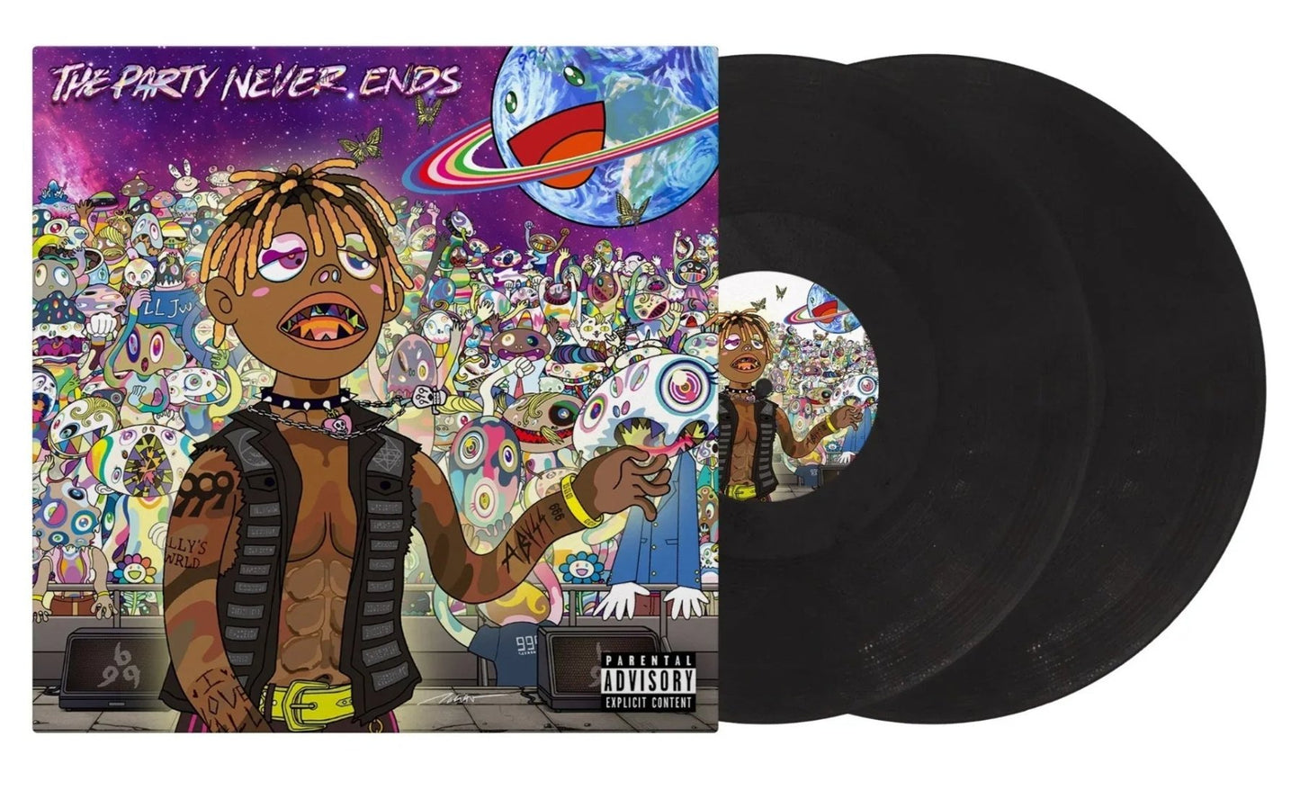 Juice Wrld - The Party Never Ends (Limited Edition, Coal Vinyl) (2 LP) - Joco Records