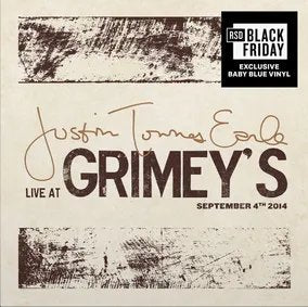 Justin Townes Earle - Live At Grimey's (RSD Exclusive, Color Vinyl, Blue) (RSD 11.24.23) - Joco Records