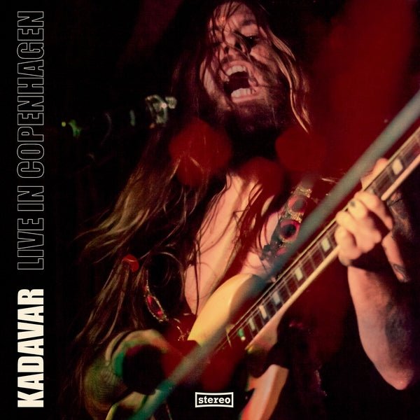 Kadavar - Live In Copenhagen (White, Orange & Black Splatter Vinyl) (2 LP) - Joco Records