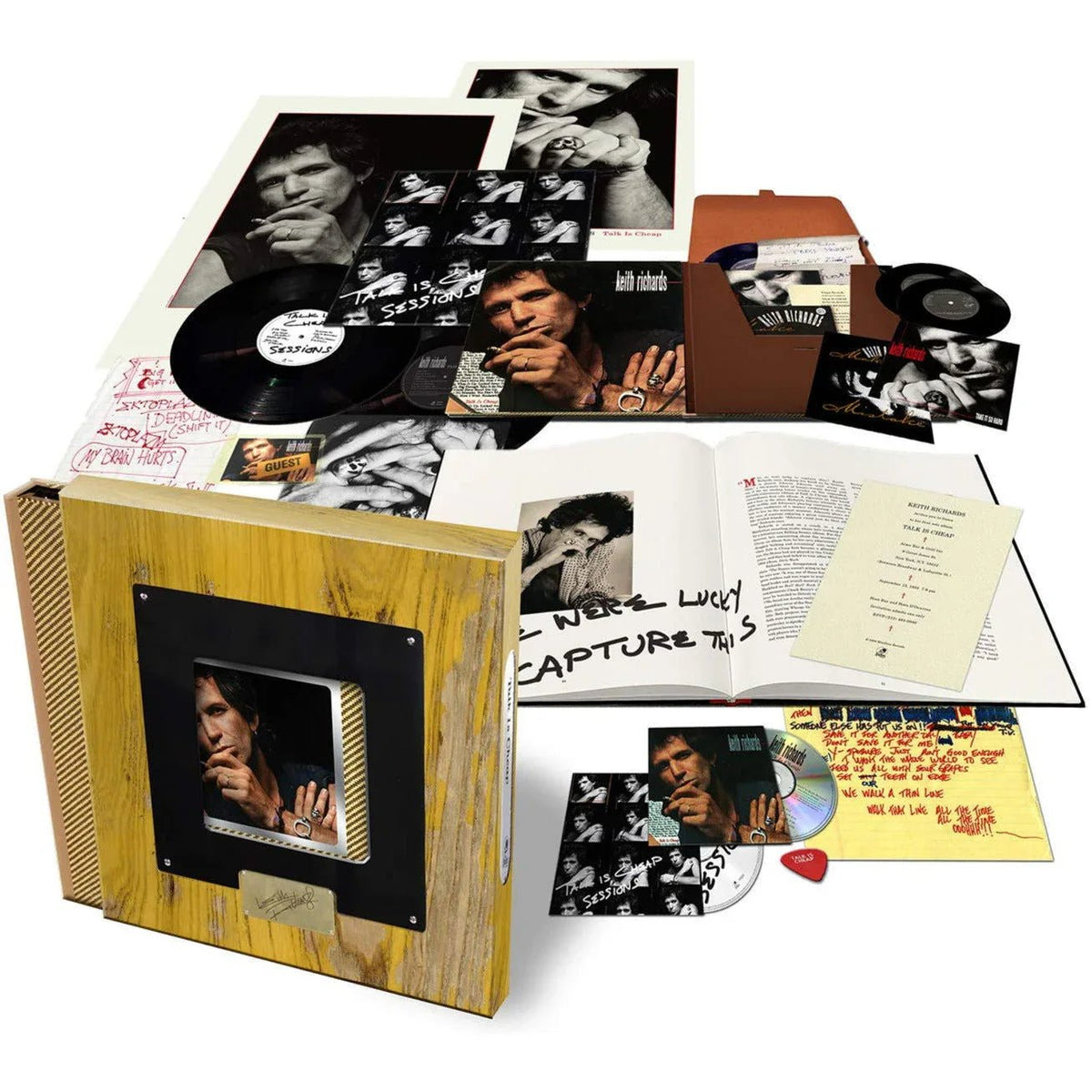 Keith Richards - Talk Is Cheap (Super Deluxe Edition, Vinyl Box Set) (2 LP, 2 7-Inch, 2 CD) - Joco Records