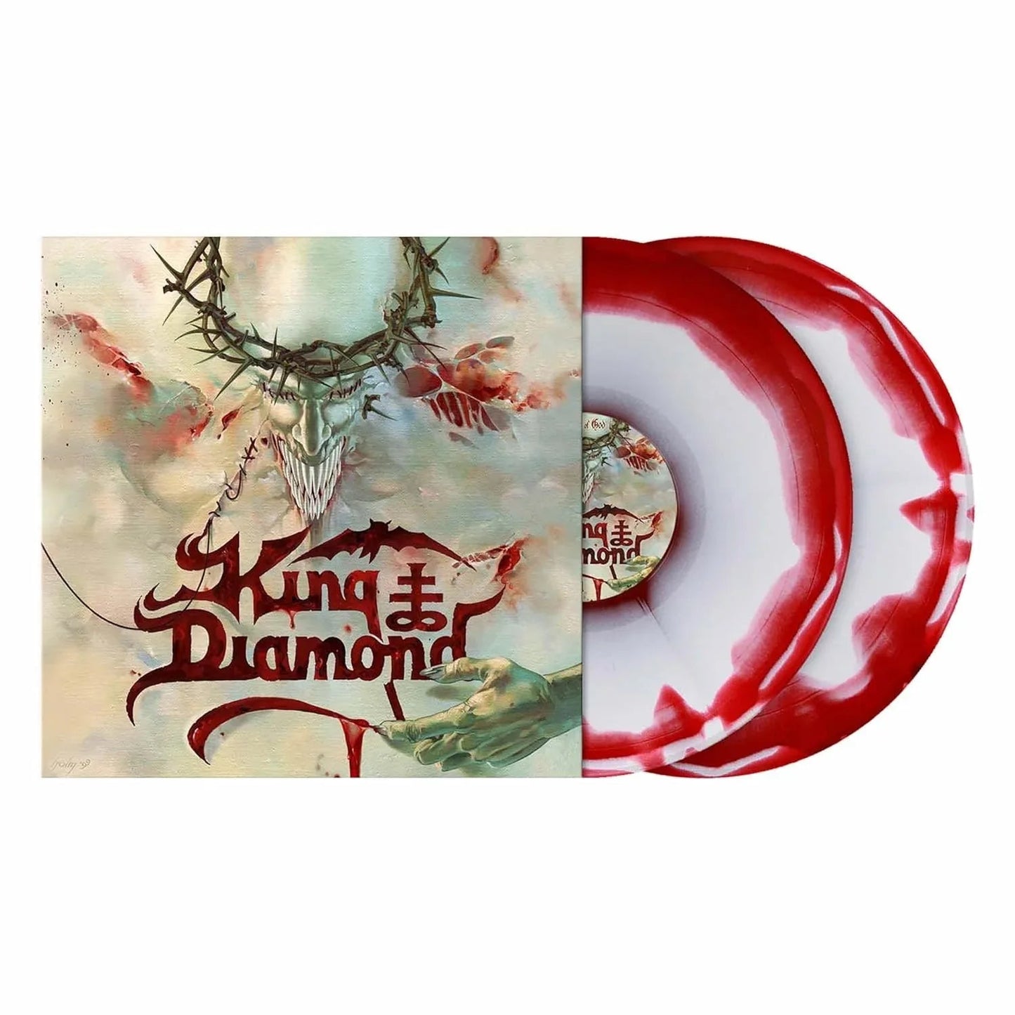 King Diamond - House Of God (Limited Edition, Red & White Vinyl) (2 LP) - Joco Records