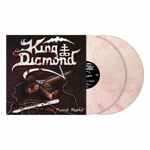 King Diamond - The Puppet Master (Limited Edition, Red & White Swirl Vinyl) (2 LP) - Joco Records