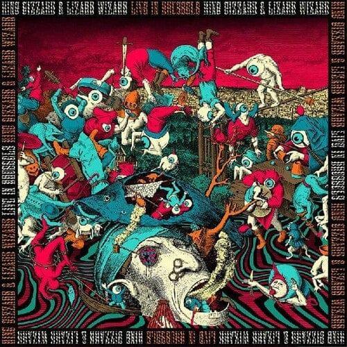 King Gizzard and the Lizard Wizard - Live In Brussels 19 (U.S. Fuzz Club Official Bootleg) (Boxed Set, White Vinyl, Orange Vinyl, Blue Vinyl) (3 LP) - Joco Records