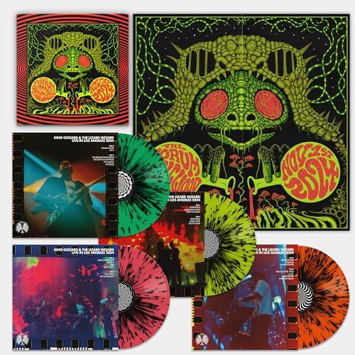 King Gizzard & The Lizard Wizard - King Gizzard - Live In Los Angeles '24 (Limited Splatter Vinyl Box Set) (4 LP) - Joco Records