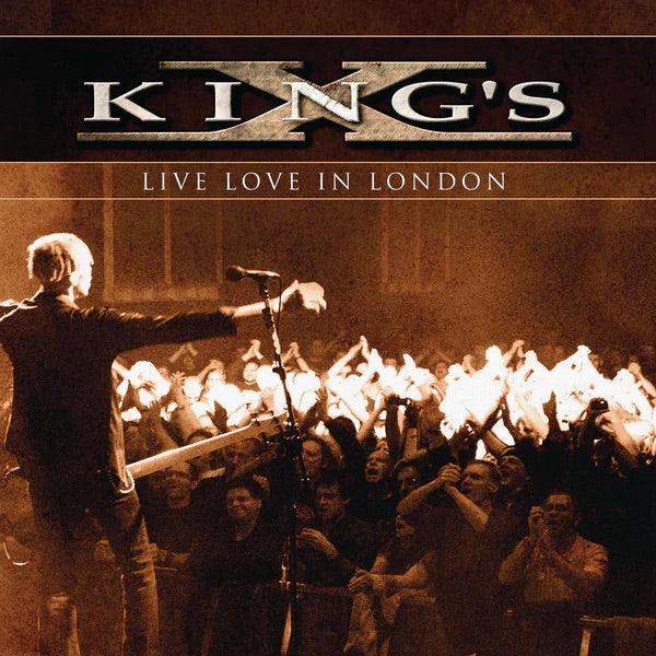 King's X - Live Love in London (Limited Edition, Gatefold, Orange Vinyl) (3 LP) - Joco Records