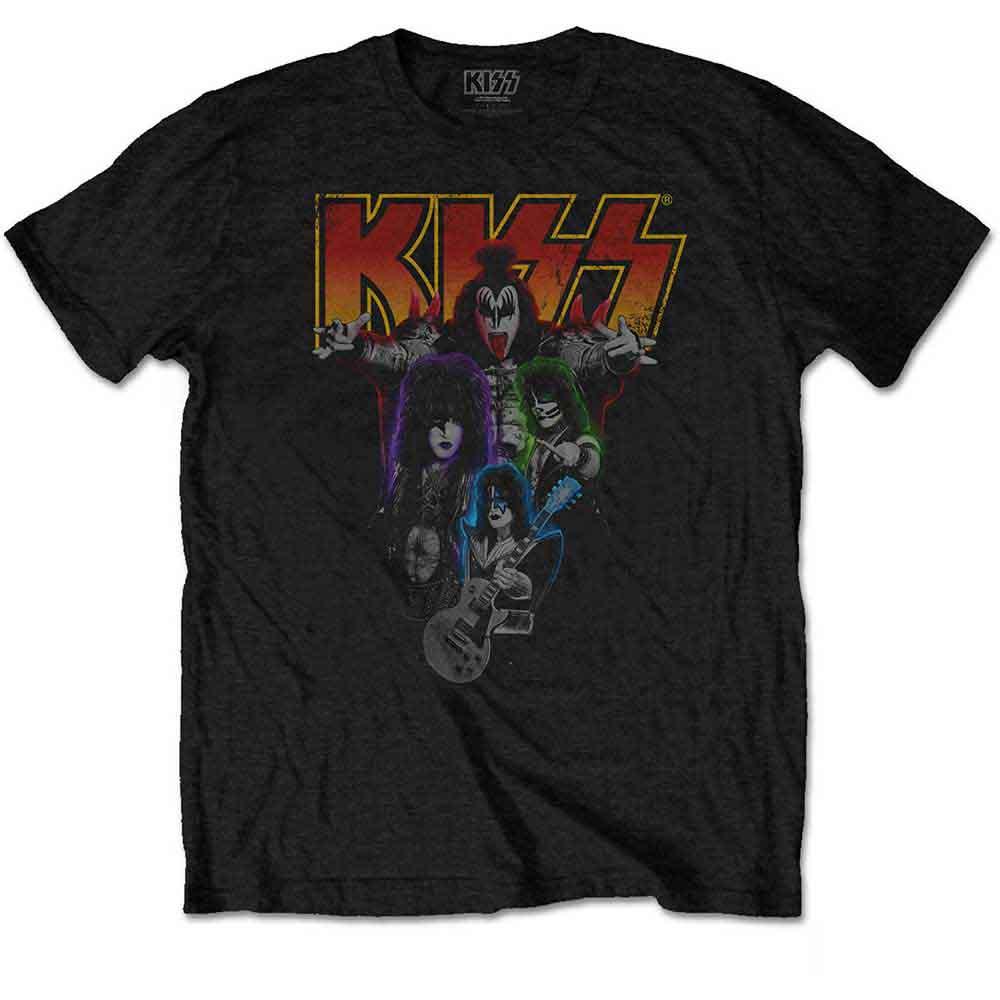 Kiss - Neon Band (T-Shirt) - Joco Records