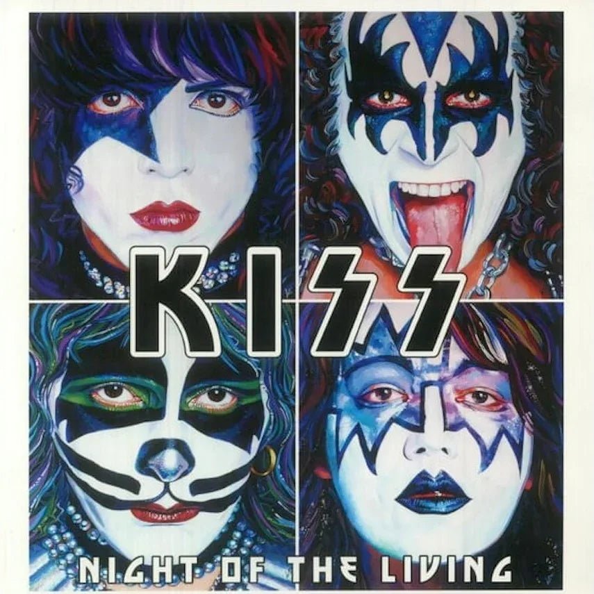 Kiss - Night of the Living (Limited Edition Import, Blue Vinyl) (LP) - Joco Records