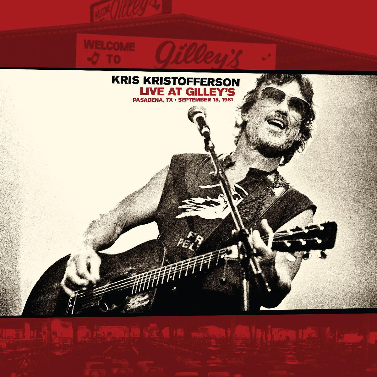 Kris Kristofferson - Live At Gilley’s - Pasadena, TX: September 15, 1981 (LP) - Joco Records
