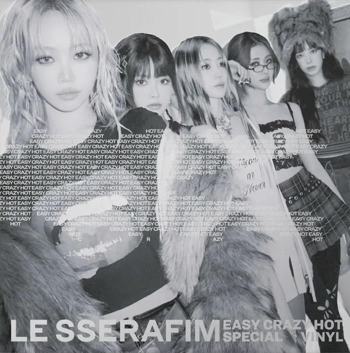 LE SSERAFIM - Easy-Crazy-Hot' Special Vinyl (Carbon Black) (Indie Exclusive)