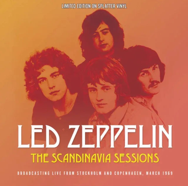 Led Zeppelin - The Scandinavia Sessions (Broadcast Import, Splatter Vinyl) (LP)